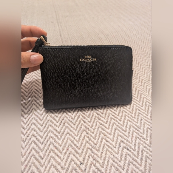 Coach Black Wristlet - Picture 1 of 7